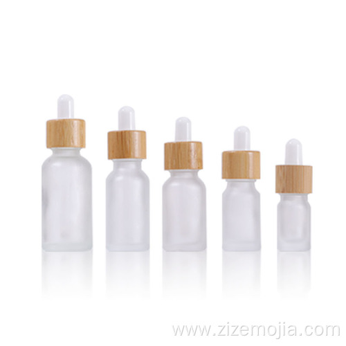 Essential oil bottle 10ml glass frosted dropper bottle